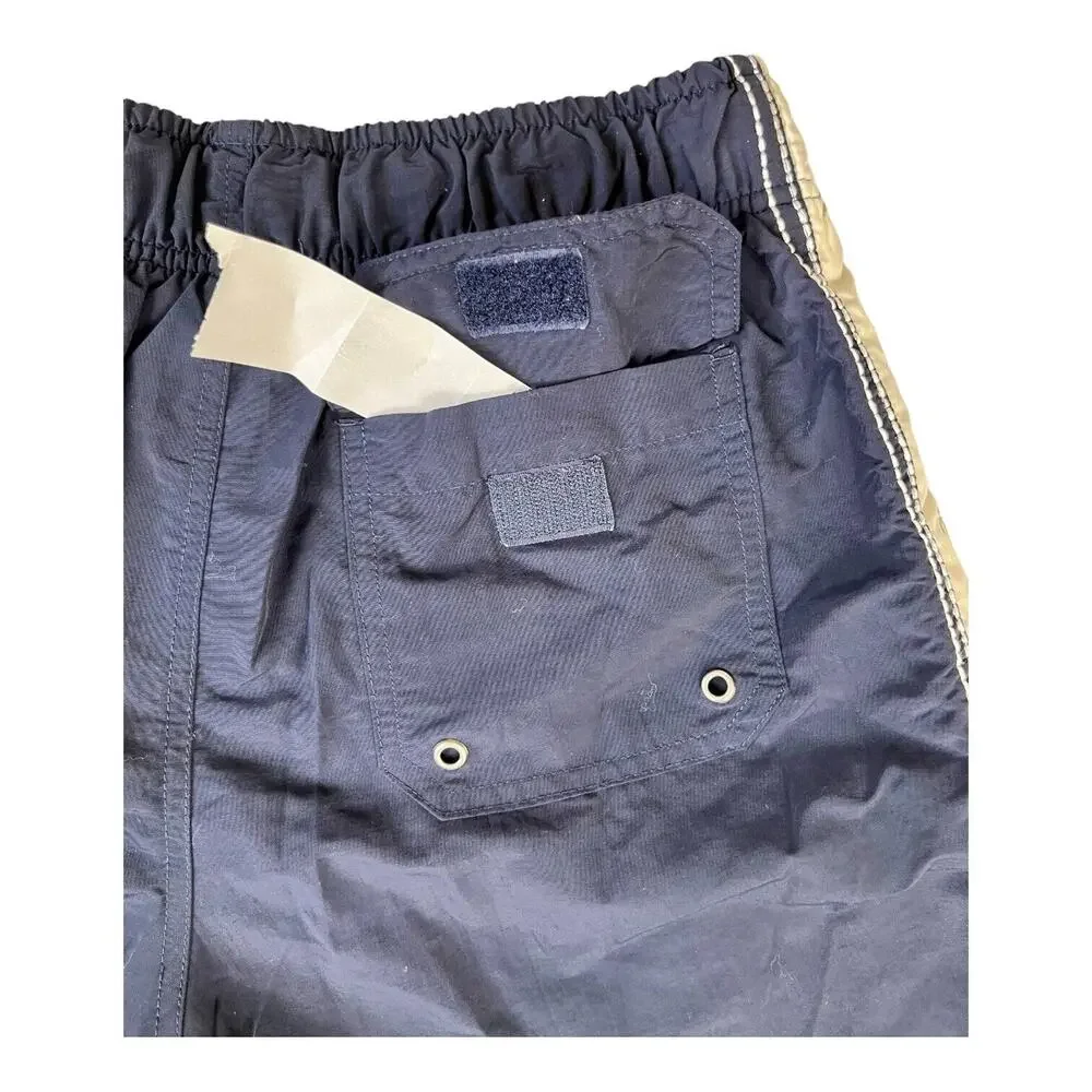 Carribean Swimwear Sz S small‎ Mens Lined Board Beach Swim Shorts w/Pockets